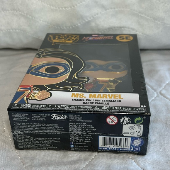 Ms Marvel POP Enamel Pin NWT - Picture 6 of 11